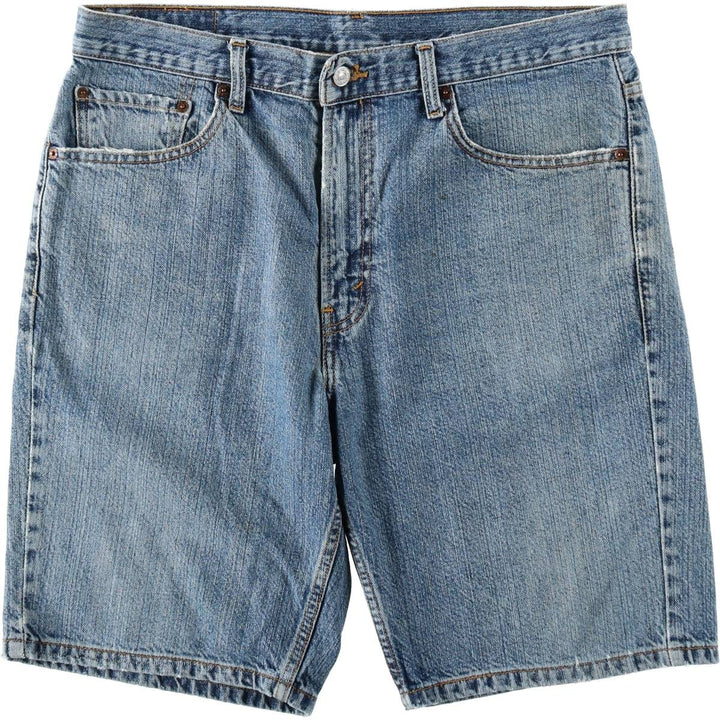 Levi's 550 Regular Fit Denim Shorts (Men's W37 equivalent) cotton blue type Vintage Second Hand