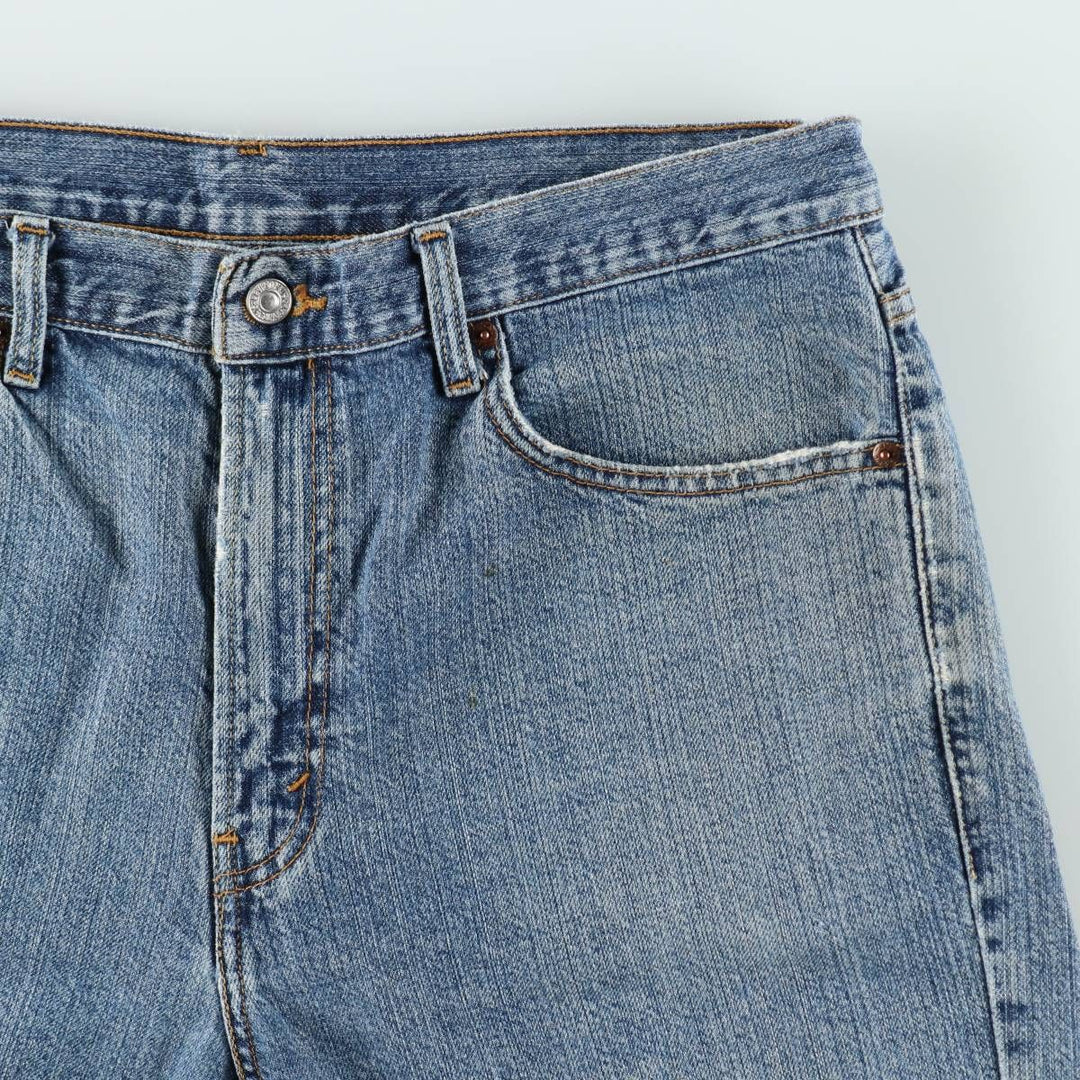 Levi's 550 Regular Fit Denim Shorts (Men's W37 equivalent) cotton blue type Vintage Second Hand