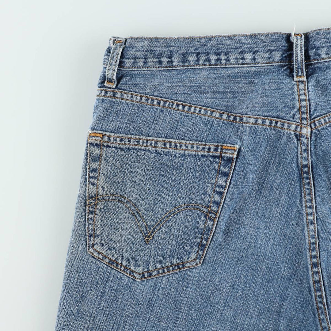 Levi's 550 Regular Fit Denim Shorts (Men's W37 equivalent) cotton blue type Vintage Second Hand