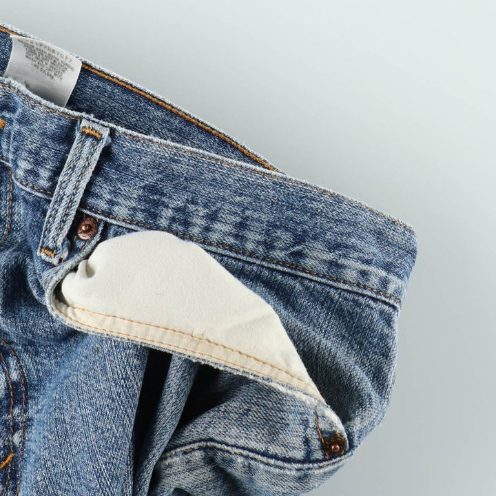 Levi's 550 Regular Fit Denim Shorts (Men's W37 equivalent) cotton blue type Vintage Second Hand