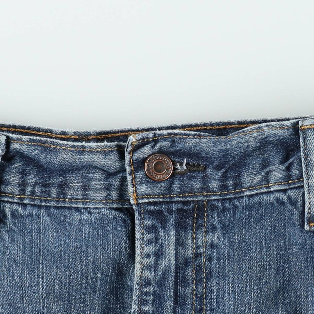 Levi's 569 Loose Straight Denim Shorts, Men's Size 36 cotton blue type Vintage Second Hand