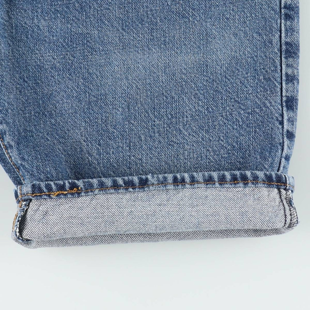 Levi's denim shorts, men's size W33 (approx.) unclear blue type Vintage Second Hand