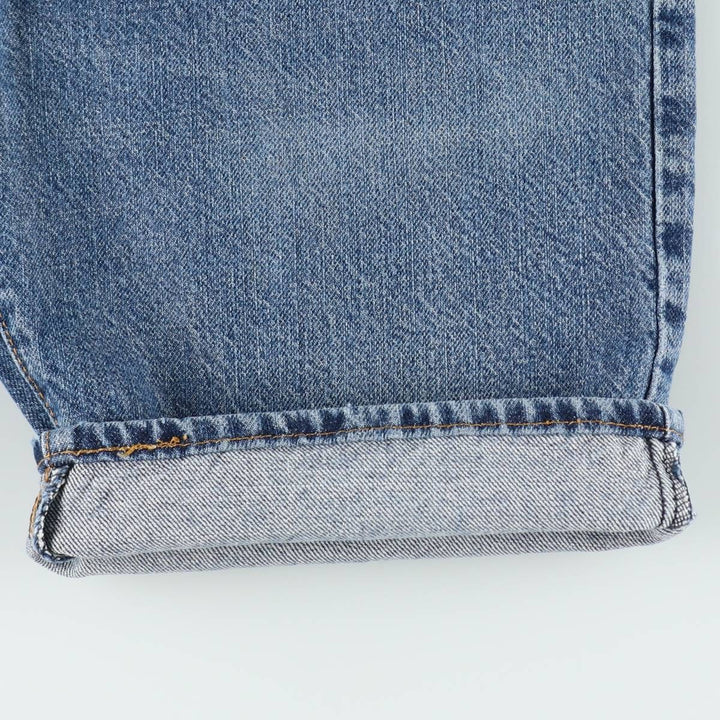 Levi's denim shorts, men's size W33 (approx.) unclear blue type Vintage Second Hand