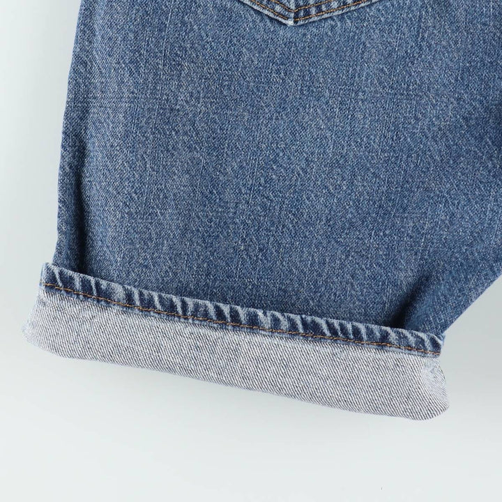 Levi's denim shorts, men's size W33 (approx.) unclear blue type Vintage Second Hand