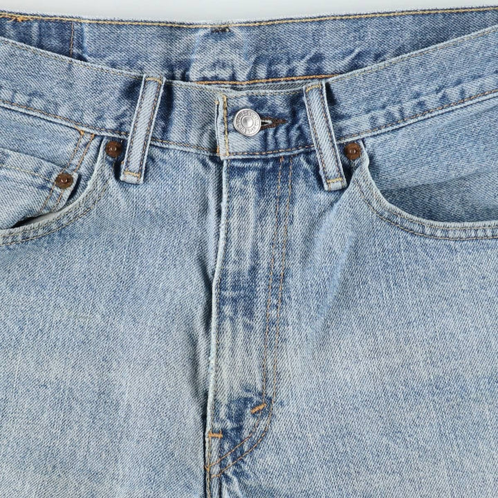 Levi's 35550-2110 Denim Shorts, Men's W32 (approx.) cotton blue type Vintage Second Hand