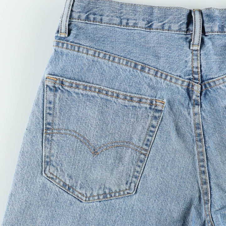 Levi's 35550-2110 Denim Shorts, Men's W32 (approx.) cotton blue type Vintage Second Hand