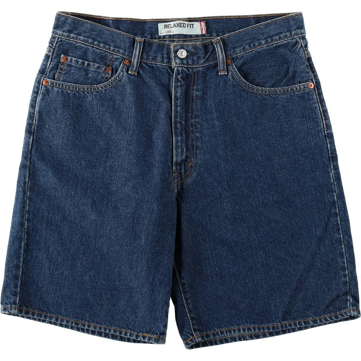 Levi's 550 Relaxed Fit Denim Shorts, Men's Size W36 cotton blue type Vintage Second Hand