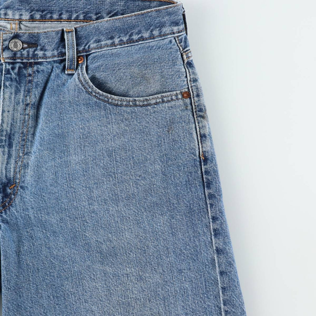 Levi's 35550-2111 Denim Shorts, Men's W37 (approx.) cotton blue type Vintage Second Hand