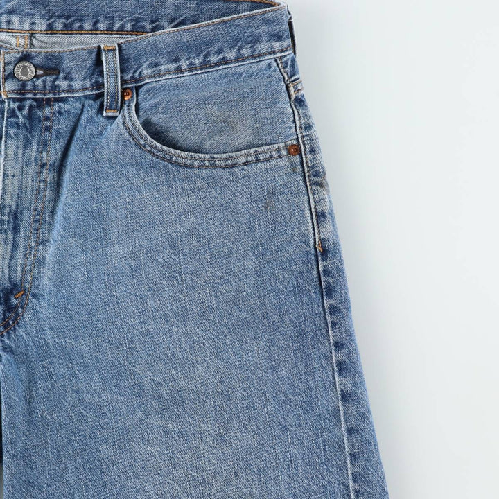 Levi's 35550-2111 Denim Shorts, Men's W37 (approx.) cotton blue type Vintage Second Hand