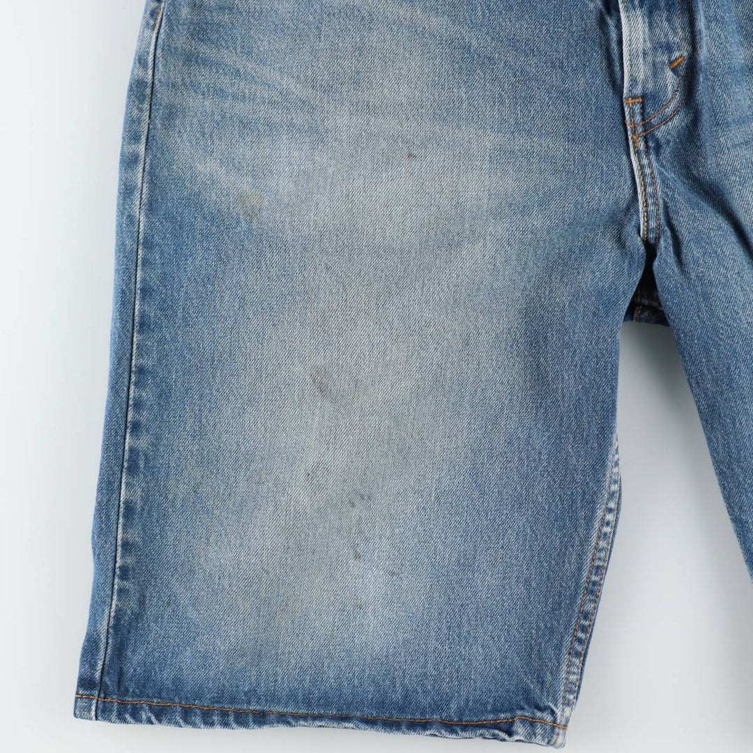Levi's 35569-0714 Denim Shorts, Men's Size W34 (approx.) cotton blue type Vintage Second Hand