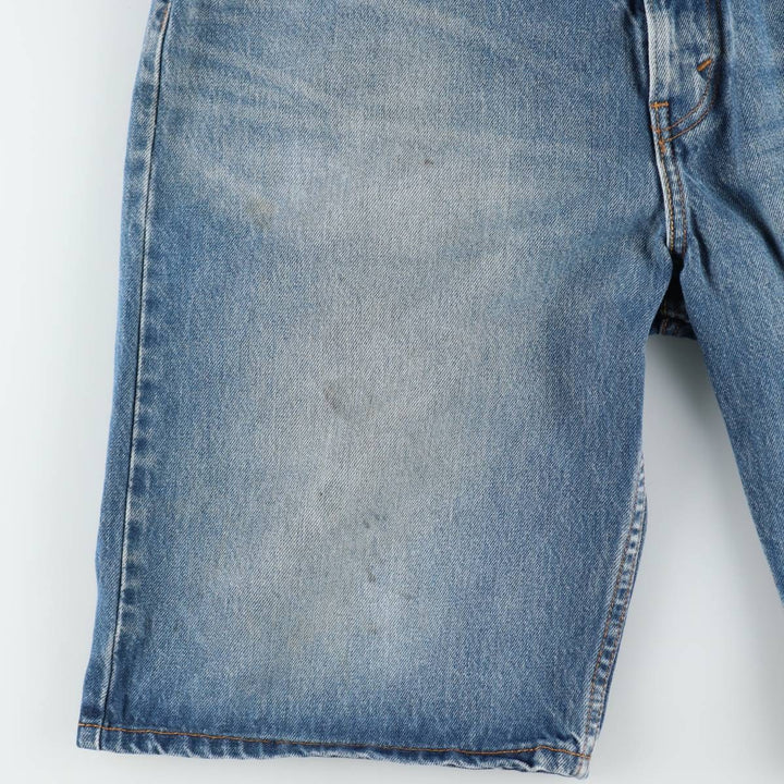 Levi's 35569-0714 Denim Shorts, Men's Size W34 (approx.) cotton blue type Vintage Second Hand