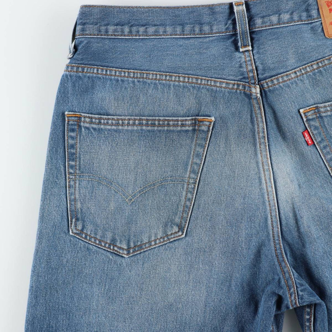Levi's 35569-0714 Denim Shorts, Men's Size W34 (approx.) cotton blue type Vintage Second Hand