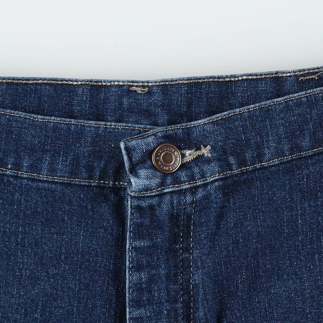 Wrangler denim painter shorts, men's size W37 (approx.), vintage. cotton blue type Vintage Second Hand