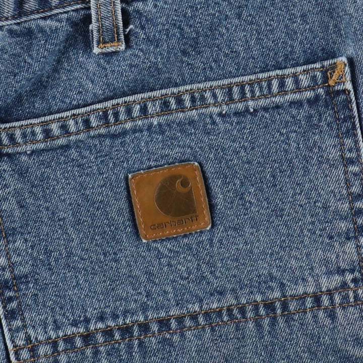 Carhartt Denim Painter Shorts, Shorts, Men's, W37 equivalent cotton blue type Vintage Second Hand