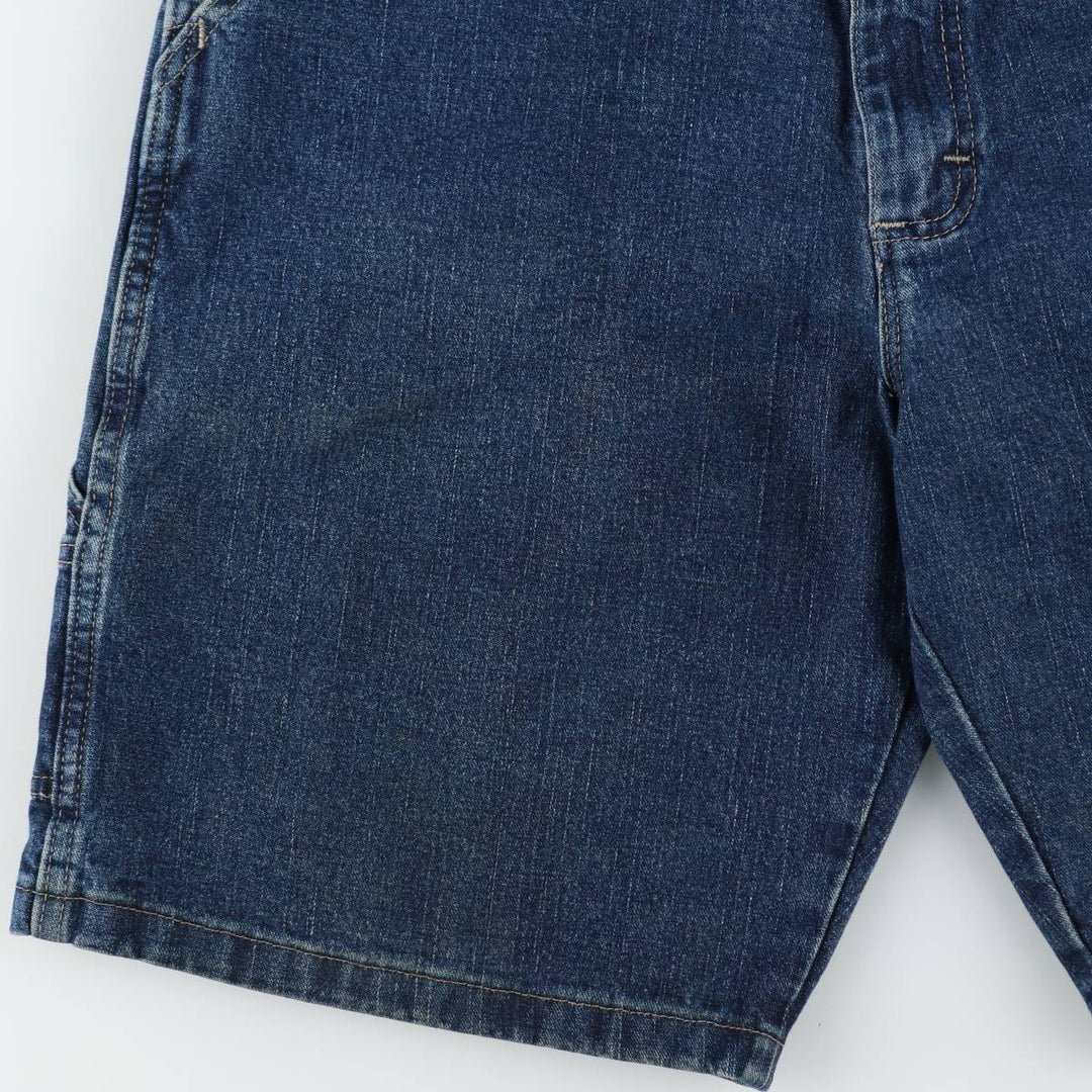 2000'S Wrangler denim painter shorts, men's size W36 (approx.) cotton blue type Vintage Second Hand