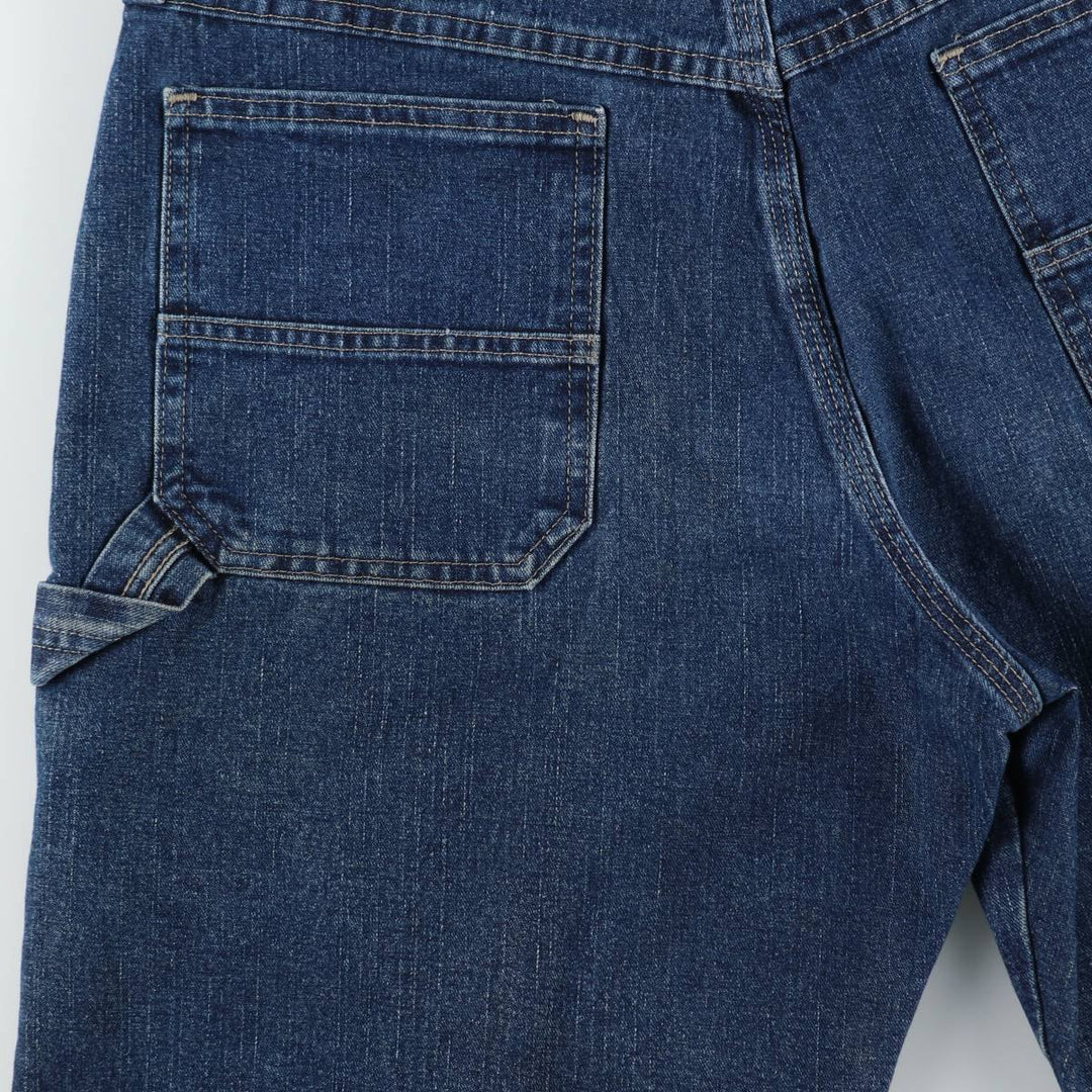 2000'S Wrangler denim painter shorts, men's size W36 (approx.) cotton blue type Vintage Second Hand