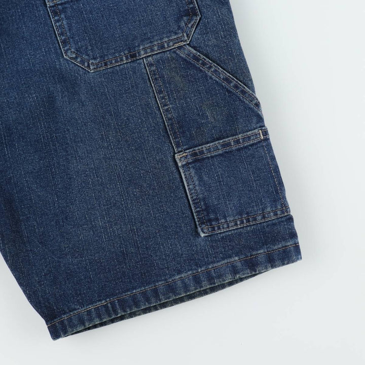 2000'S Wrangler denim painter shorts, men's size W36 (approx.) cotton blue type Vintage Second Hand