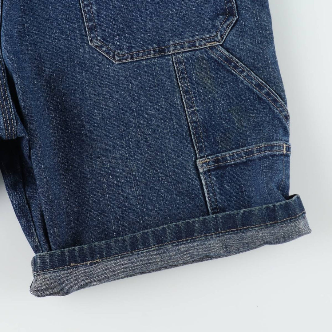 2000'S Wrangler denim painter shorts, men's size W36 (approx.) cotton blue type Vintage Second Hand