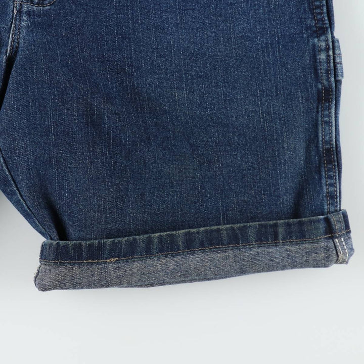 2000'S Wrangler denim painter shorts, men's size W36 (approx.) cotton blue type Vintage Second Hand