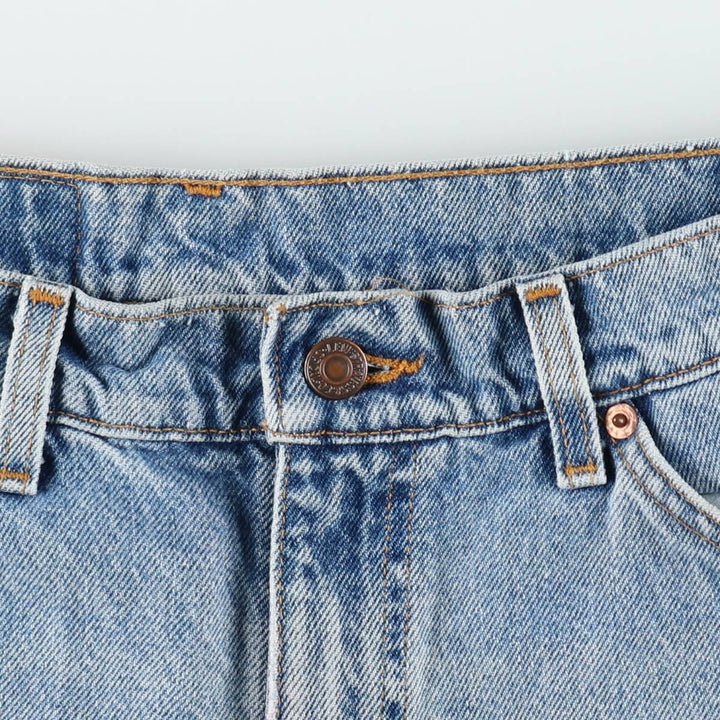90'S Levi's 550 Relaxed Fit Denim Shorts/Jorts, Men's, Size 34, Vintage cotton blue type Vintage Second Hand