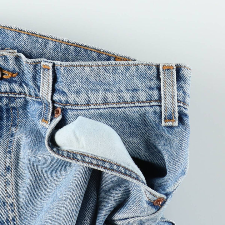 90'S Levi's 550 Relaxed Fit Denim Shorts/Jorts, Men's, Size 34, Vintage cotton blue type Vintage Second Hand