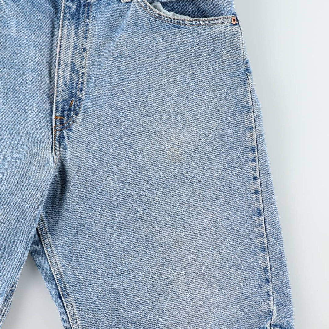 90'S Levi's 550 Relaxed Fit Denim Shorts/Jorts, Men's, Size 34, Vintage cotton blue type Vintage Second Hand