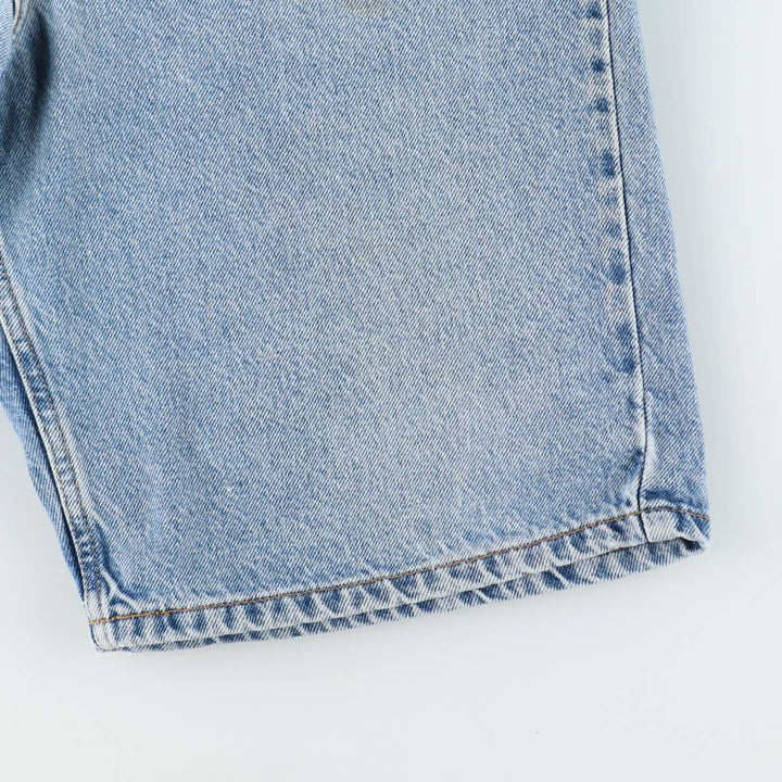90'S Levi's 550 Relaxed Fit Denim Shorts/Jorts, Men's, Size 34, Vintage cotton blue type Vintage Second Hand