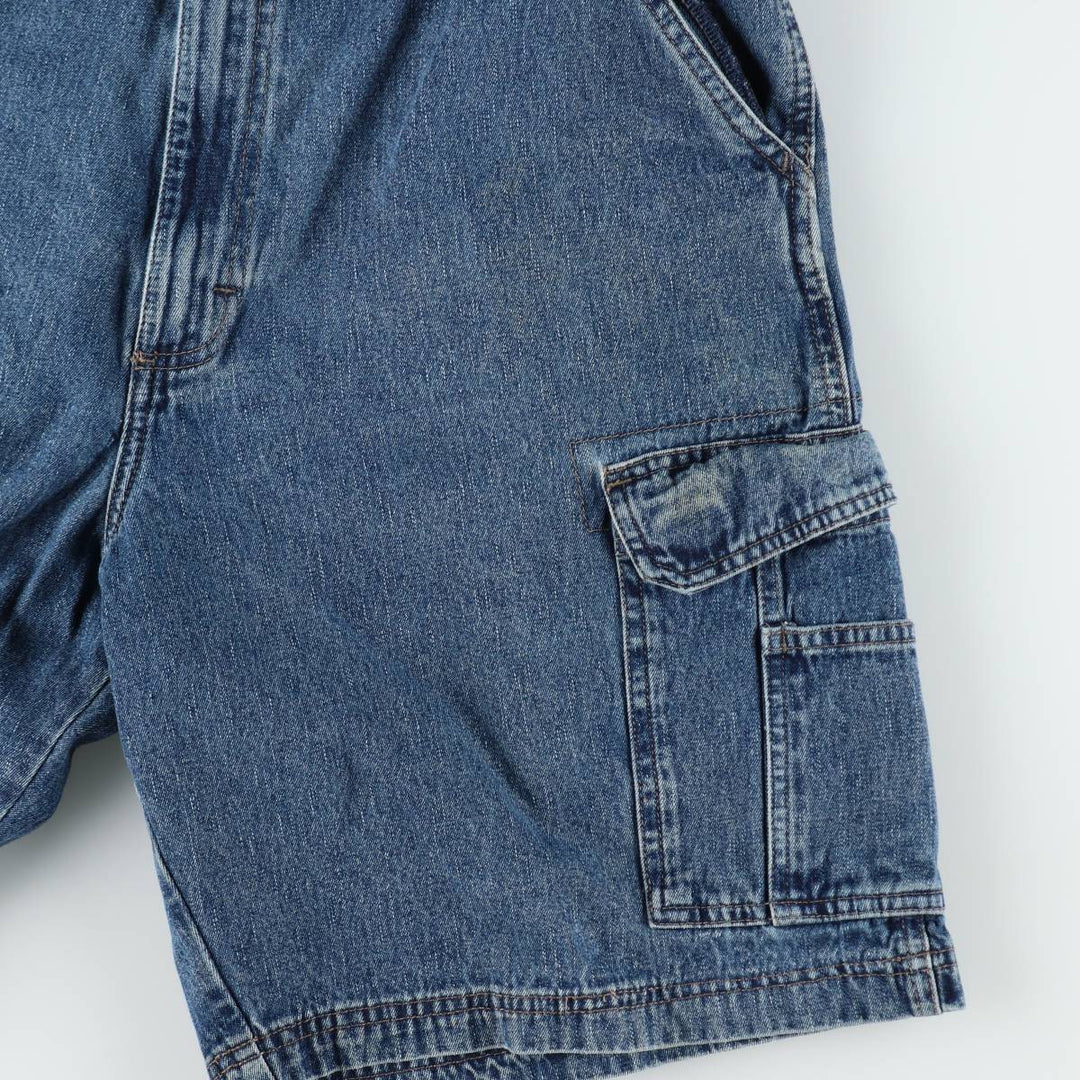 Wrangler cargo shorts, men's size W35 (approx.) cotton blue type Vintage Second Hand