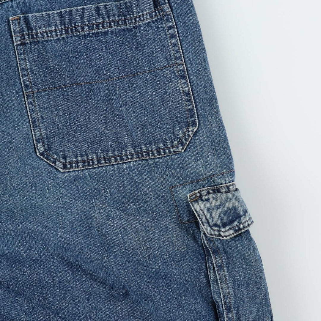 Wrangler cargo shorts, men's size W35 (approx.) cotton blue type Vintage Second Hand