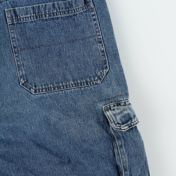 Wrangler cargo shorts, men's size W35 (approx.) cotton blue type Vintage Second Hand