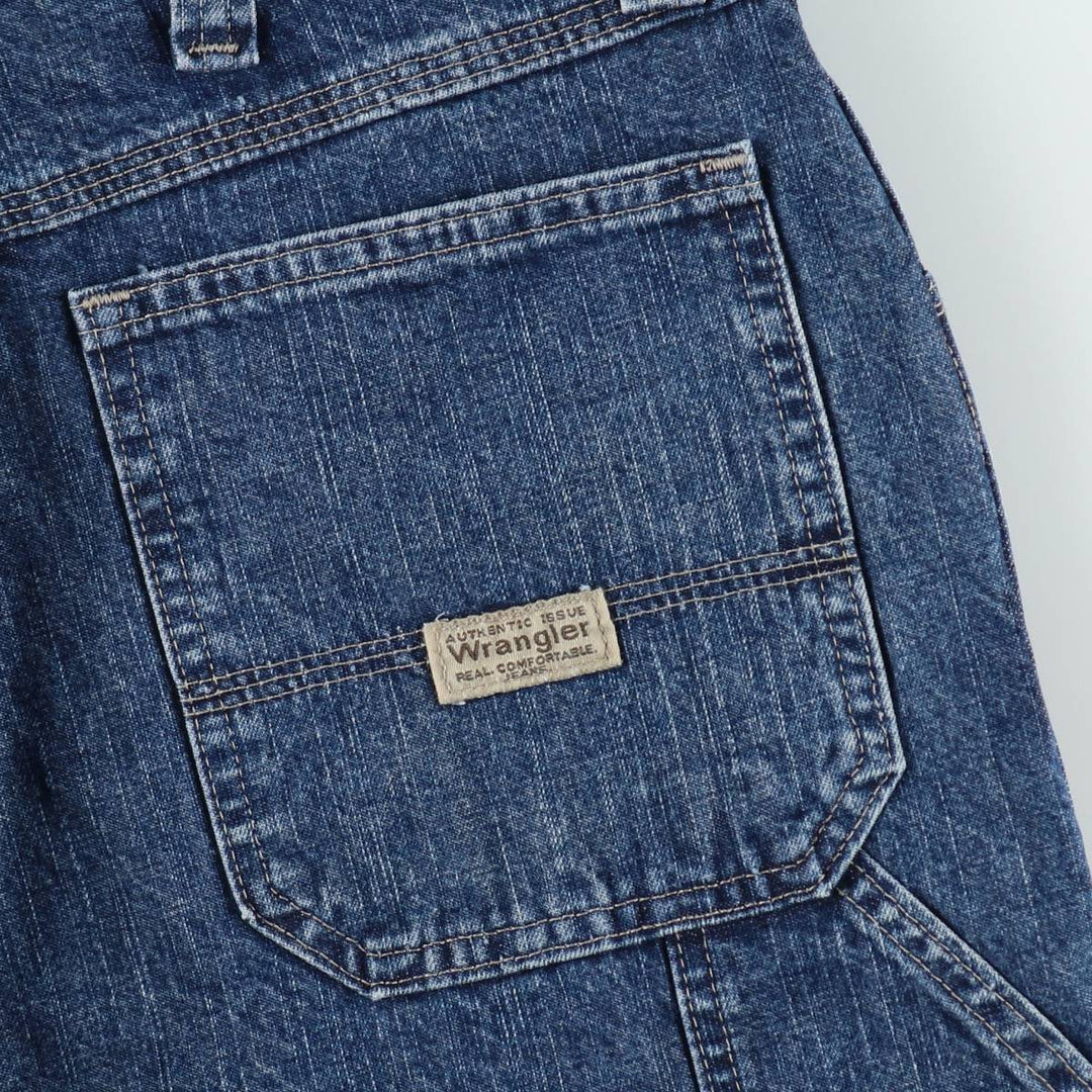 2000'S Wrangler denim painter shorts, men's size W35 (approx.) cotton blue type Vintage Second Hand