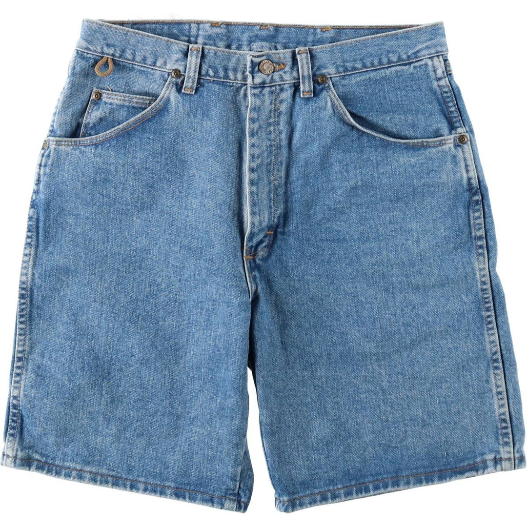 90'S Wrangler denim shorts, made in USA, men's size W32 equivalent, vintage. cotton blue type Vintage Second Hand