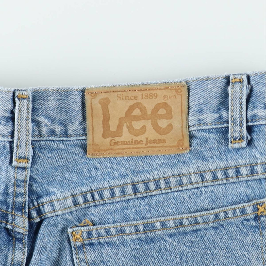 Lee denim shorts, made in the USA, men's size W31 (approx.). cotton blue type Vintage Second Hand