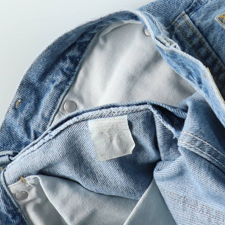 Lee denim shorts, made in the USA, men's size W31 (approx.). cotton blue type Vintage Second Hand