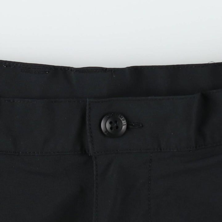 Columbia PFG OMNI-SHADE Fishing Nylon Shorts (Men's W35 equivalent) polyester black type Vintage Second Hand