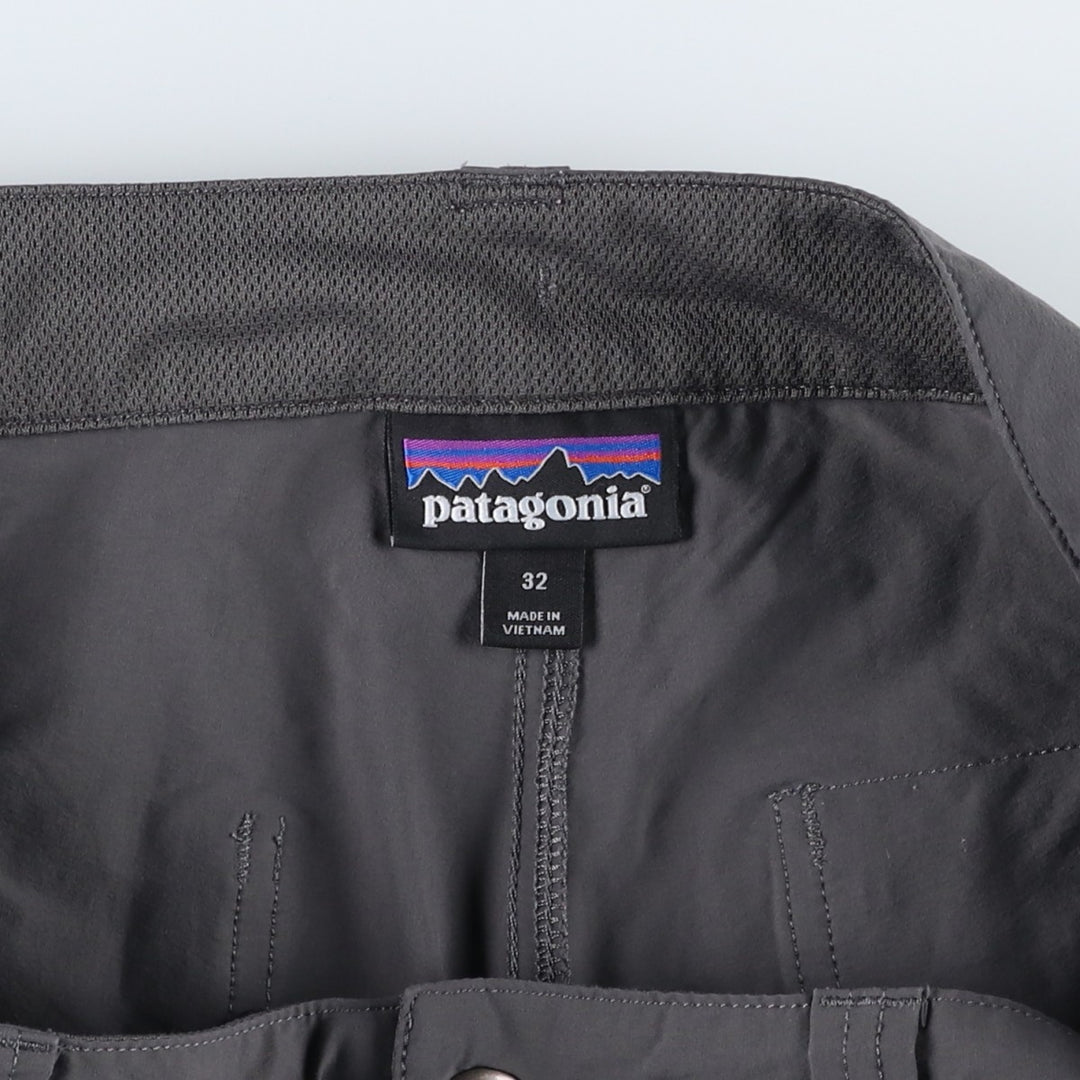 Patagonia Quandary Shorts 57826SP19 Nylon Shorts Men's W32 equivalent Nylon gray type Vintage Second Hand