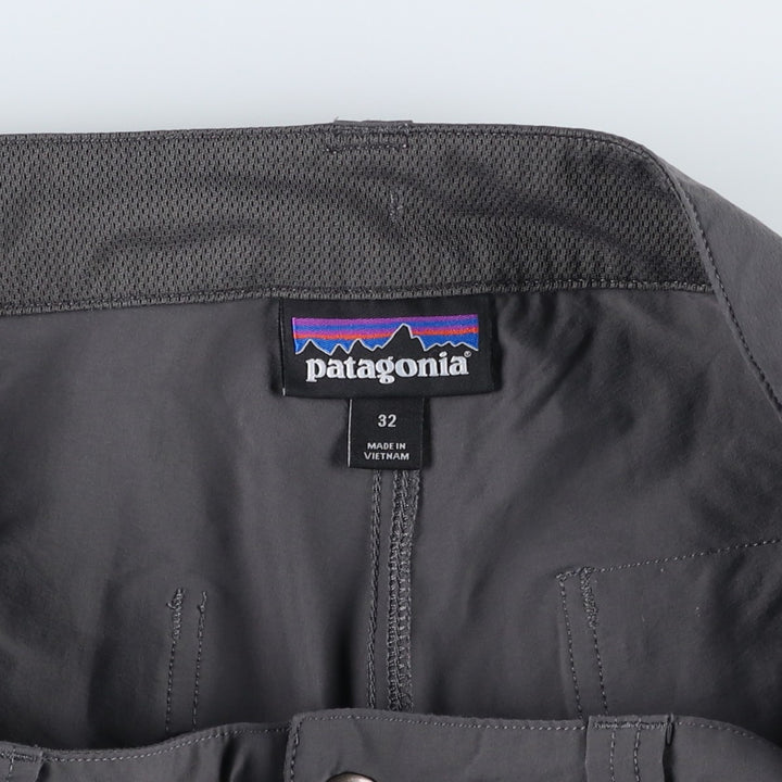 Patagonia Quandary Shorts 57826SP19 Nylon Shorts Men's W32 equivalent Nylon gray type Vintage Second Hand