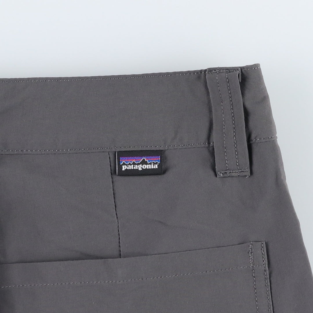 Patagonia Quandary Shorts 57826SP19 Nylon Shorts Men's W32 equivalent Nylon gray type Vintage Second Hand