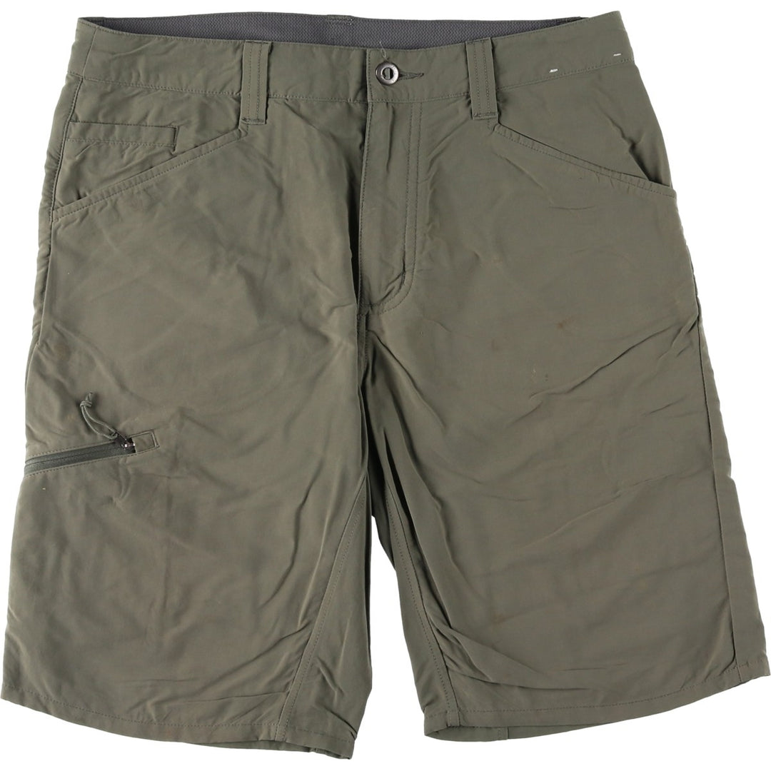 Patagonia Quandary Shorts 57826SP21 Nylon Shorts Men's W32 equivalent Nylon Khaki type Vintage Second Hand