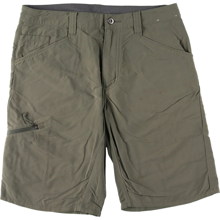 Patagonia Quandary Shorts 57826SP21 Nylon Shorts Men's W32 equivalent Nylon Khaki type Vintage Second Hand