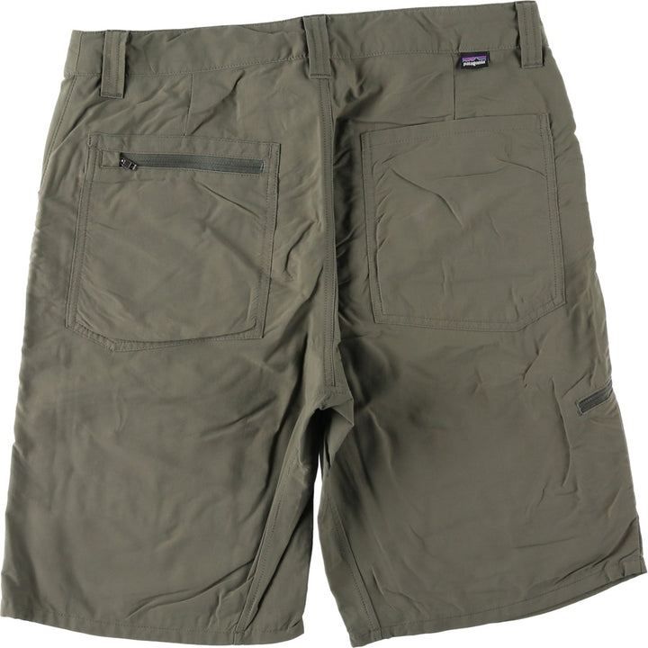 Patagonia Quandary Shorts 57826SP21 Nylon Shorts Men's W32 equivalent Nylon Khaki type Vintage Second Hand
