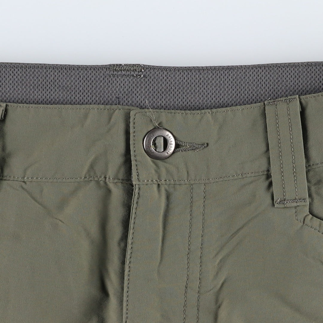 Patagonia Quandary Shorts 57826SP21 Nylon Shorts Men's W32 equivalent Nylon Khaki type Vintage Second Hand