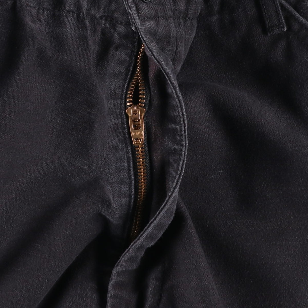 Levi's cargo shorts, men's size W38 (approx.) cotton black type Vintage Second Hand