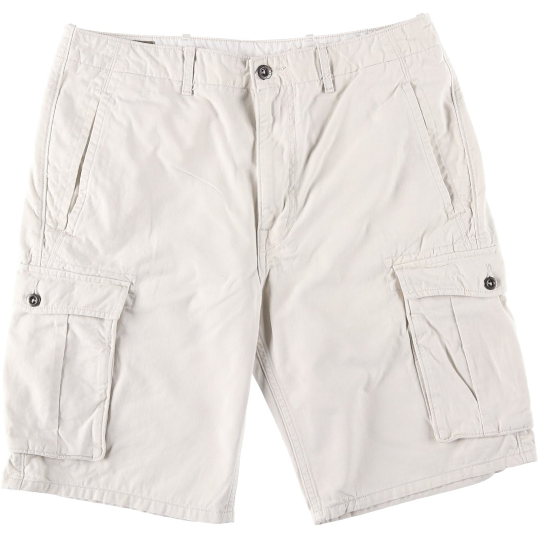 Levi's cargo shorts, men's size W36 (approx.) cotton white type Vintage Second Hand