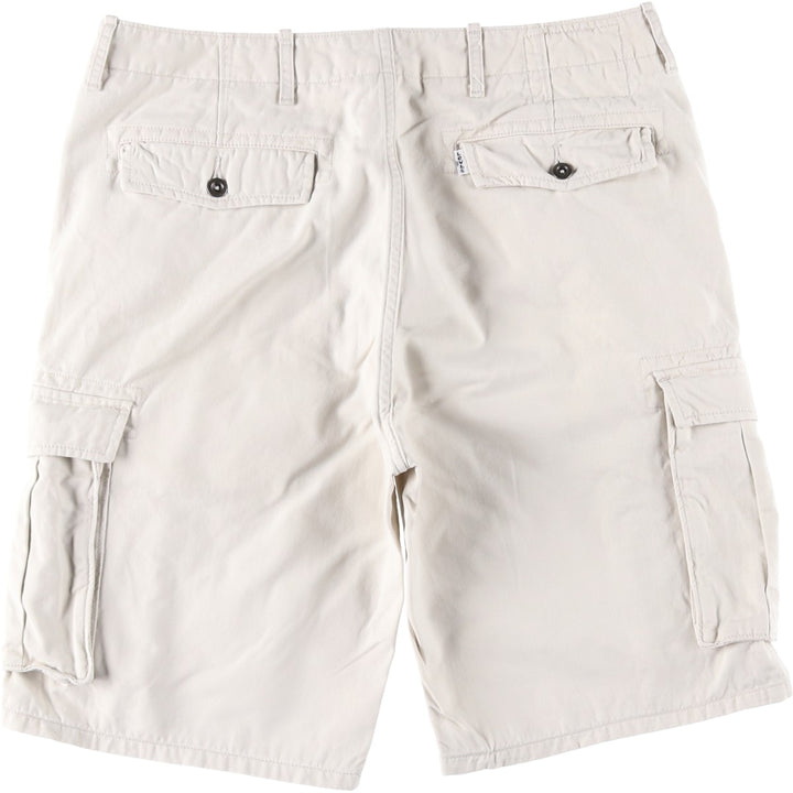 Levi's cargo shorts, men's size W36 (approx.) cotton white type Vintage Second Hand