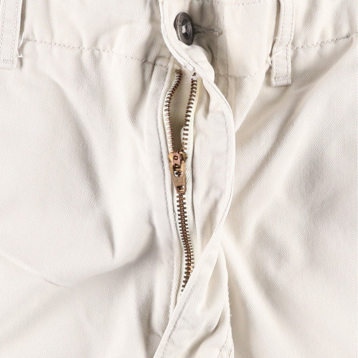 Levi's cargo shorts, men's size W36 (approx.) cotton white type Vintage Second Hand