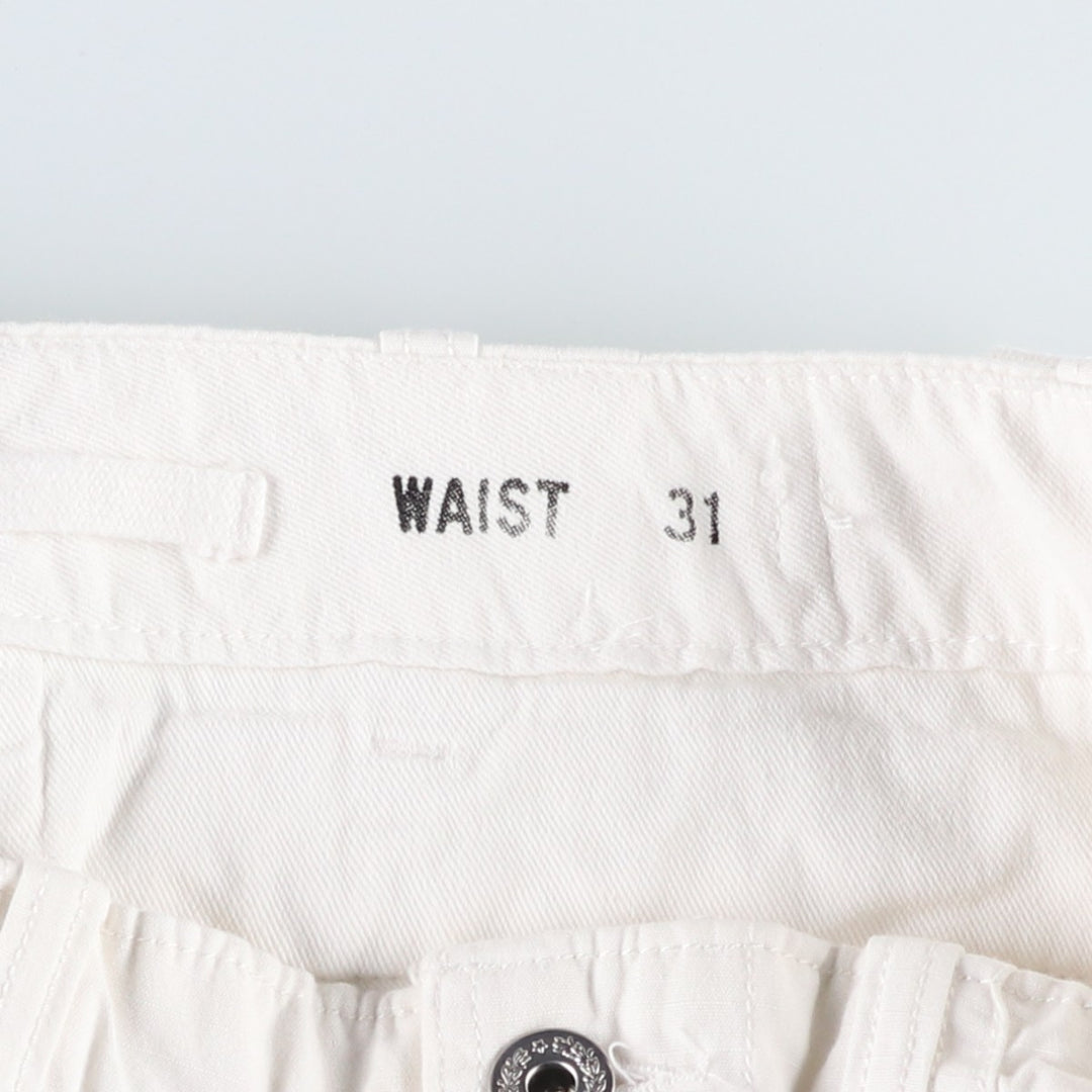 Ralph Lauren POLO RALPH LAUREN cargo shorts, men's size W31 (approx.) cotton white type Vintage Second Hand