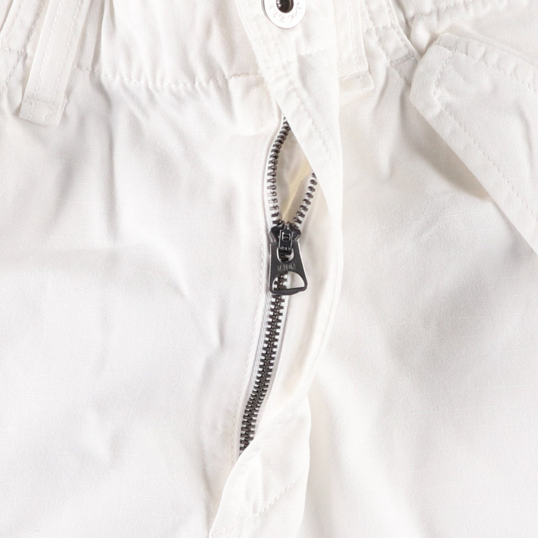 Ralph Lauren POLO RALPH LAUREN cargo shorts, men's size W31 (approx.) cotton white type Vintage Second Hand