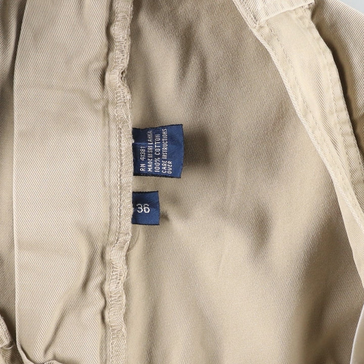 Ralph Lauren POLO by Ralph Lauren cargo shorts, short pants, men's size w36 cotton Beige type Vintage Second Hand