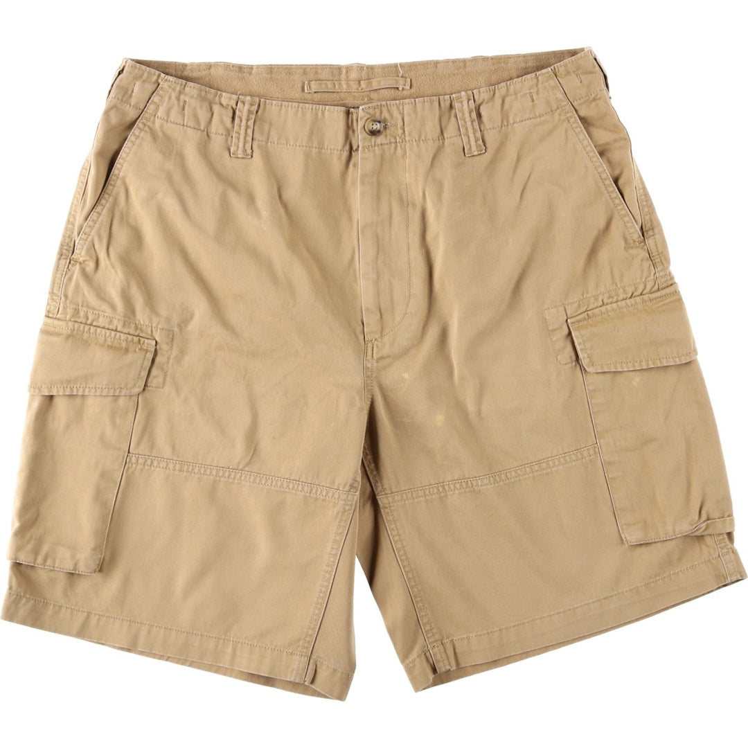 Ralph Lauren POLO RALPH LAUREN Relaxed Fit Cargo Shorts, Men's Size W37 (approx.) cotton ocher yellow type Vintage Second Hand